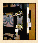 Mortised Deadbolt with Lever