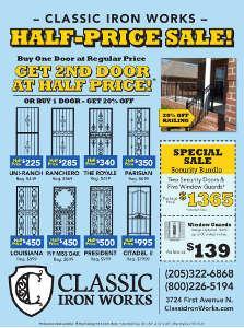 Iron Doors Sales by Classic Iron Doors of Alabama